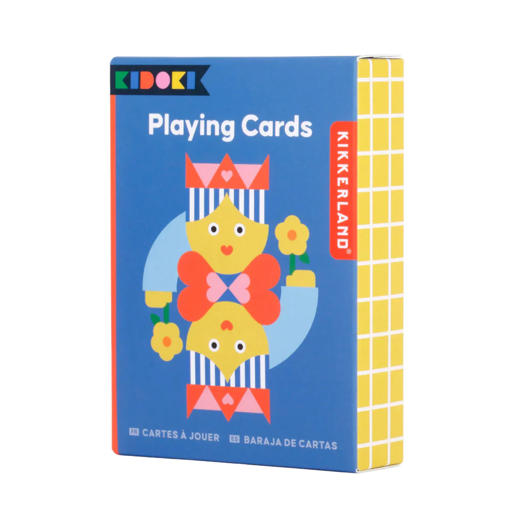 Kids playing cards
