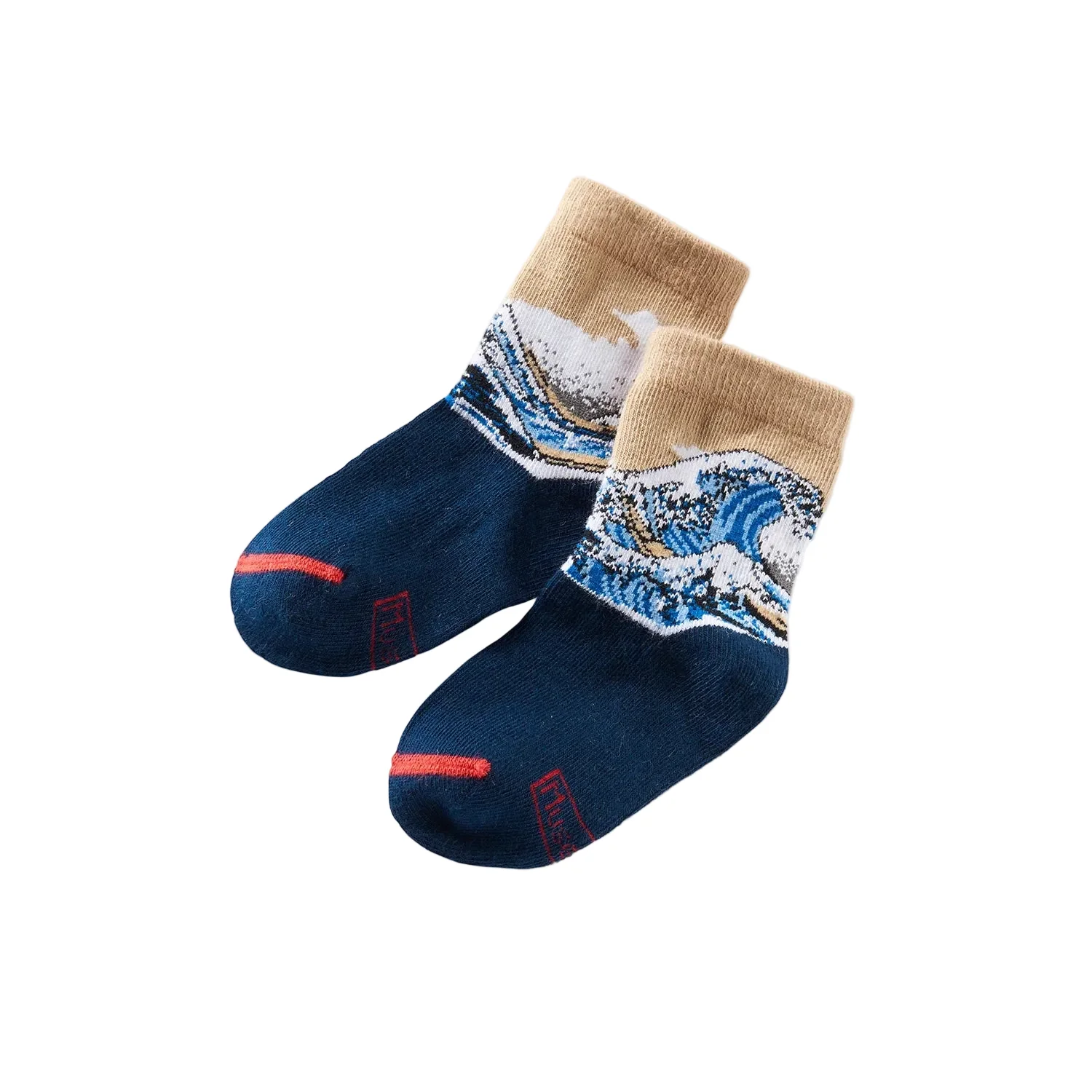 Great Wave Kid Socks