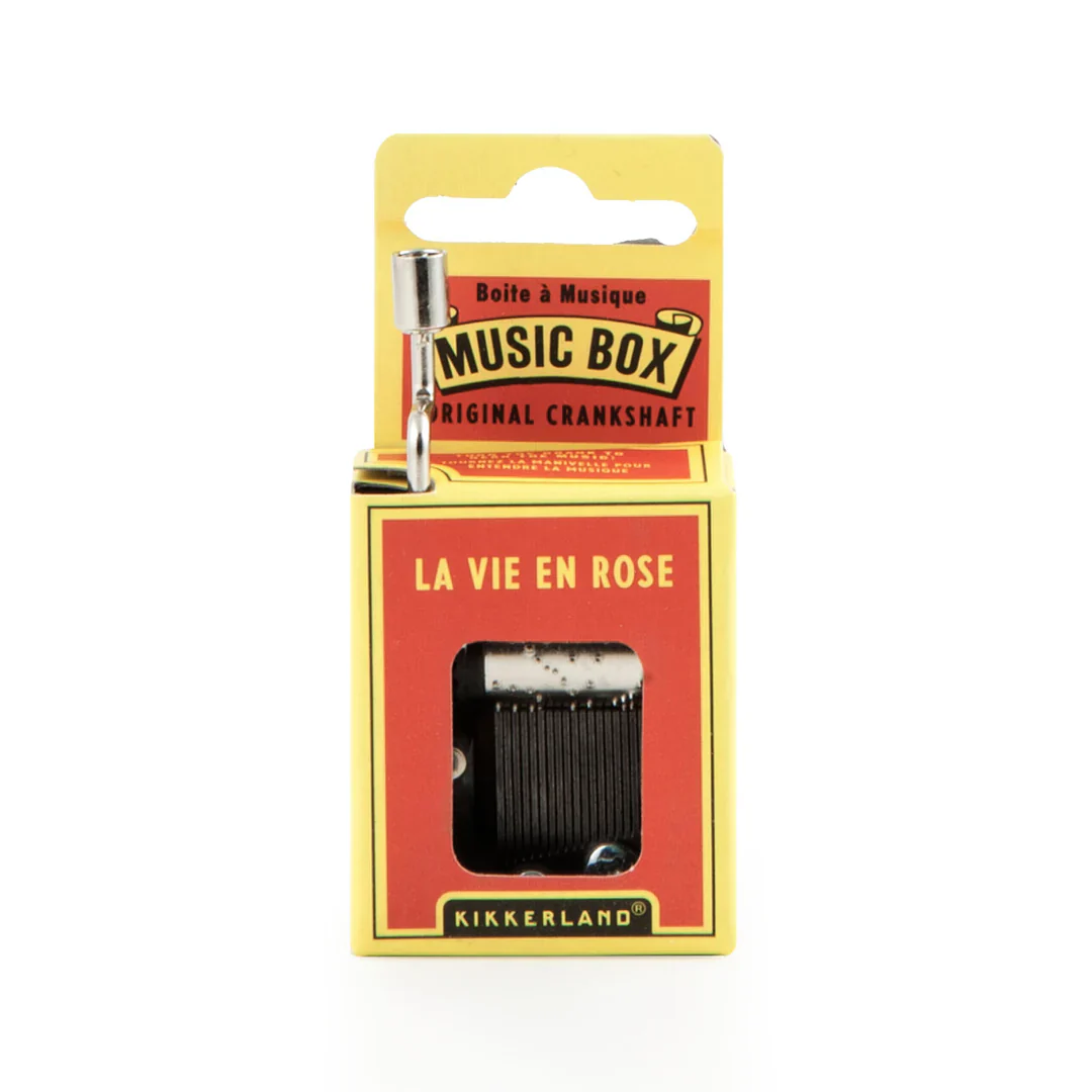 La Vie En Rose Crank Music Box