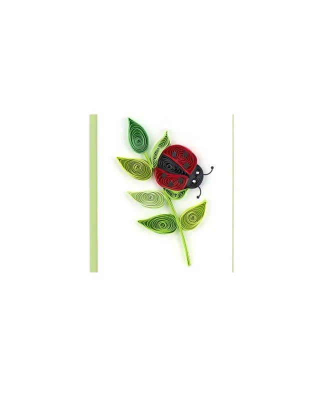 Ladybug Gift Enclosure Quilling Card