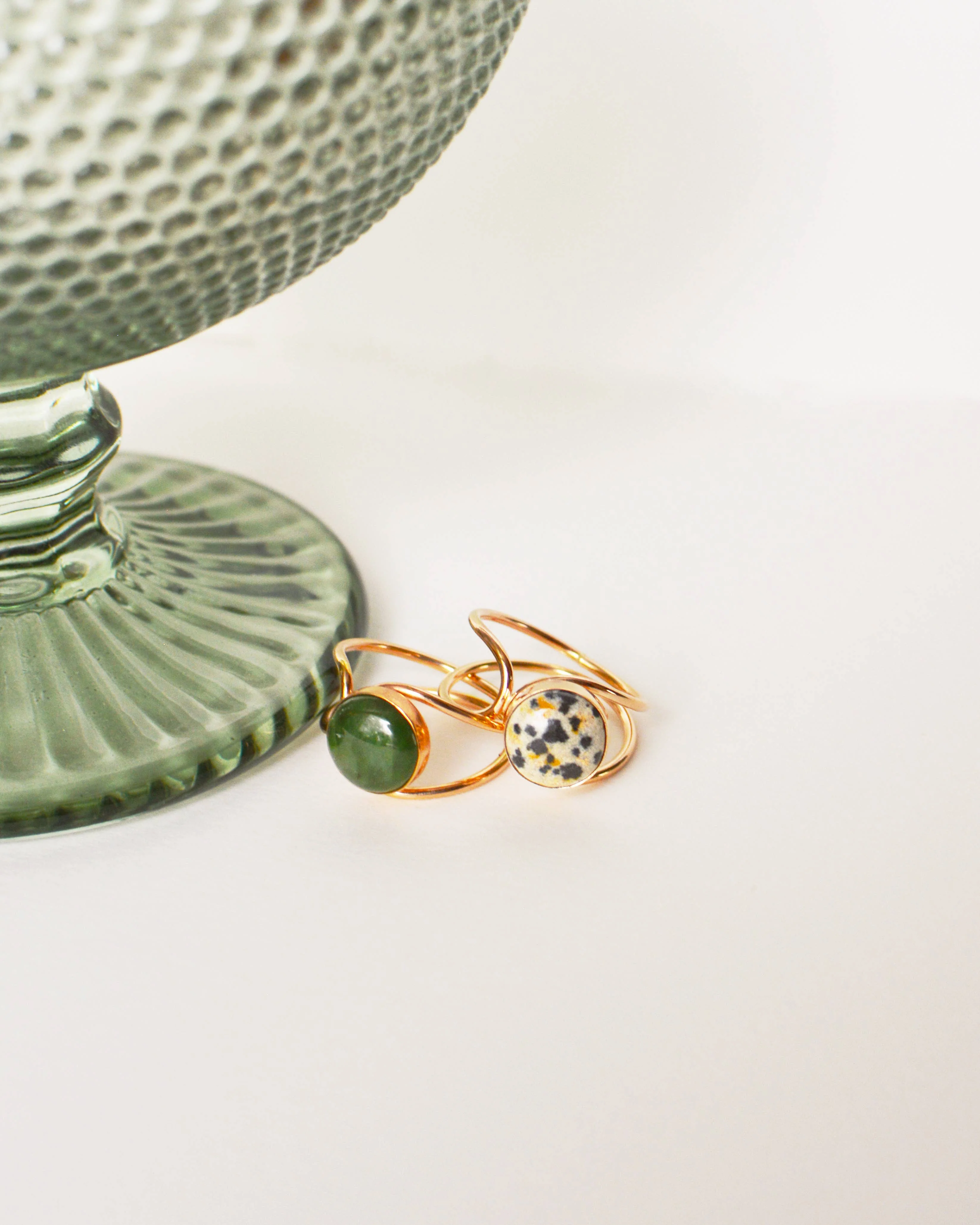 Lasso Ring, Dalmatian Jasper - Image 5