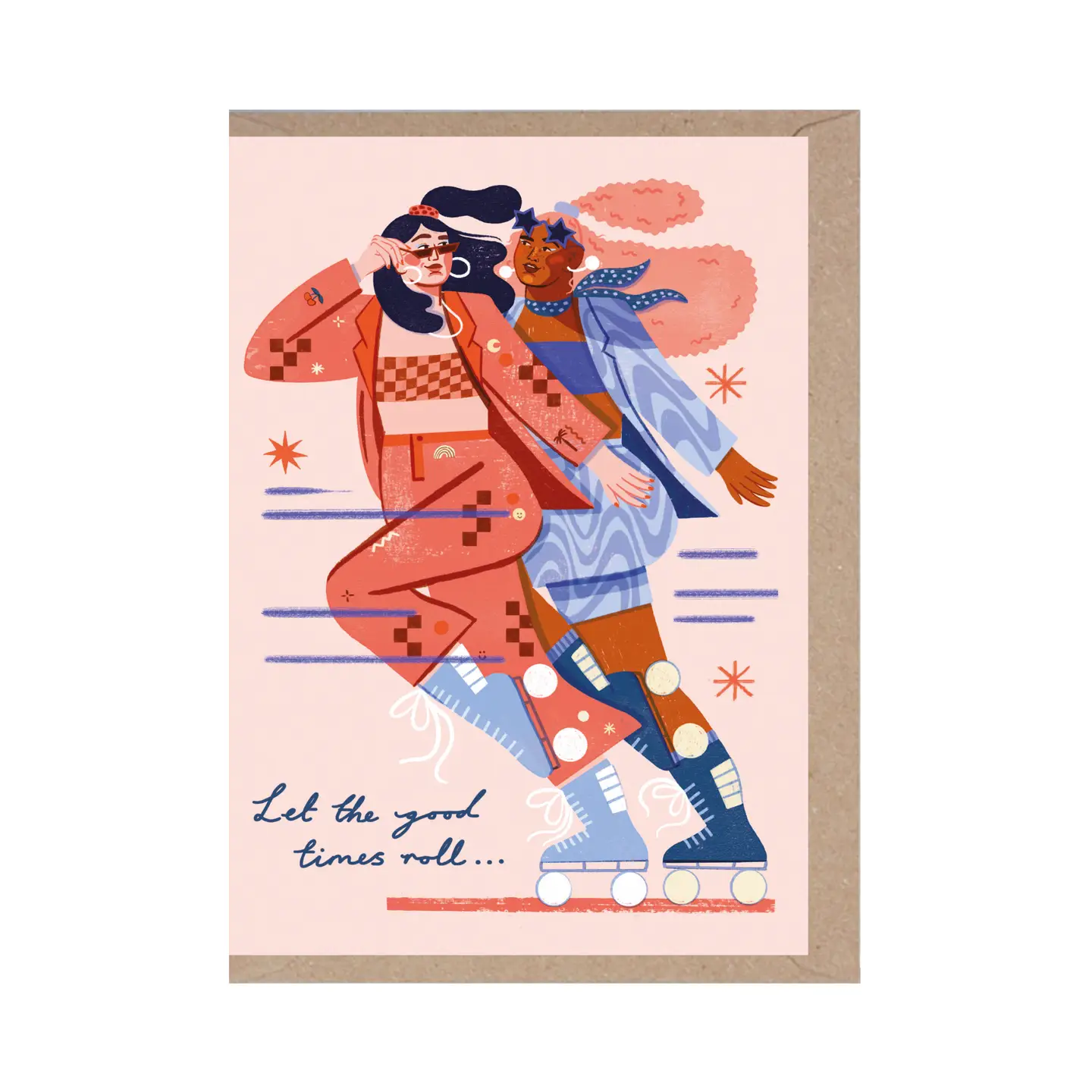Let The Good Times Roll Birthday Card