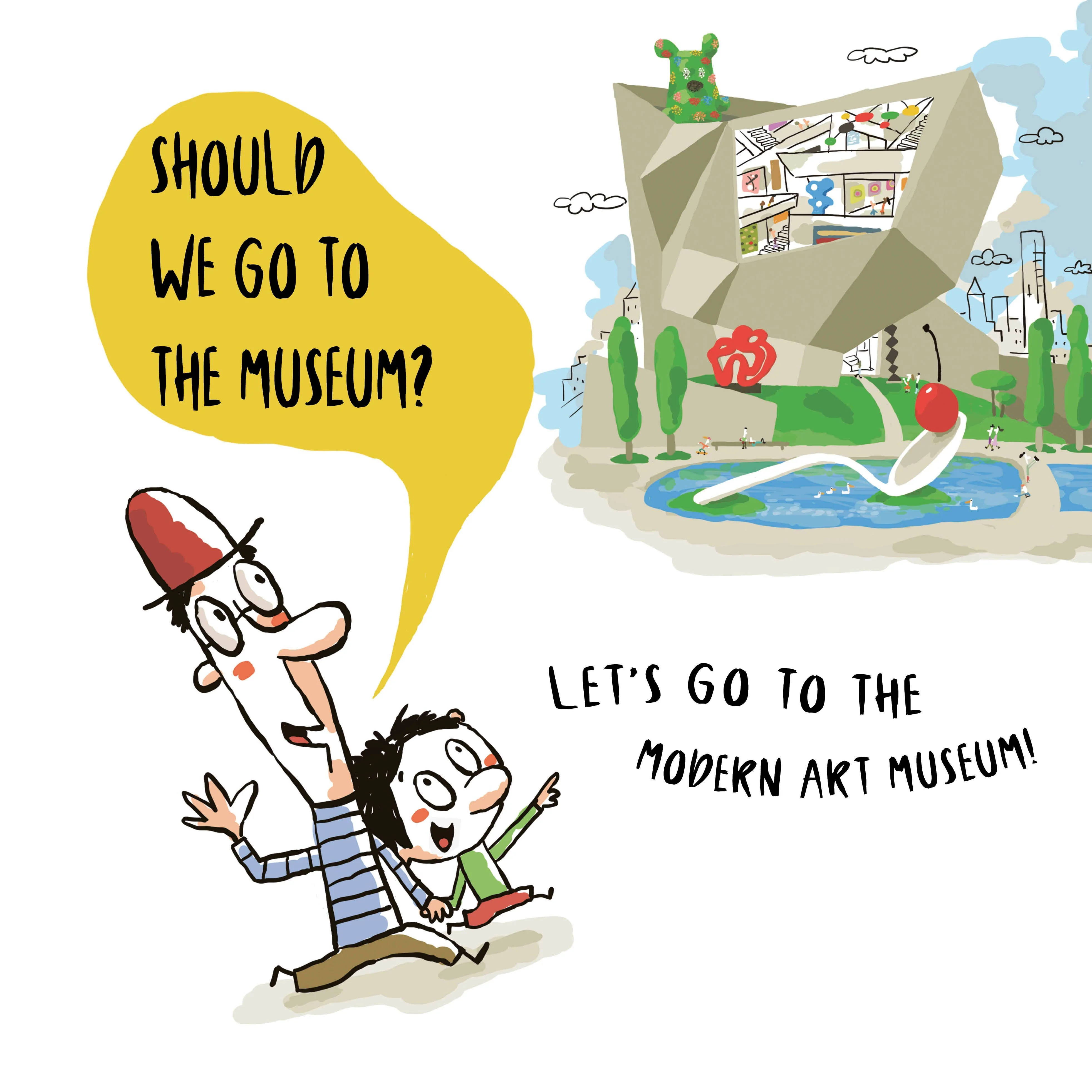 Let's Go to the Museum: A Modern Art Adventure Maze - Image 4