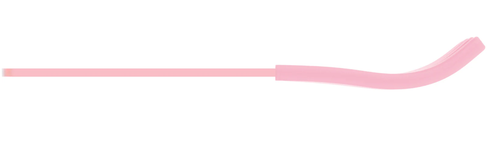 Light Pink Acrlic Fork, Light Pink Silicone Sleeve - Image 3