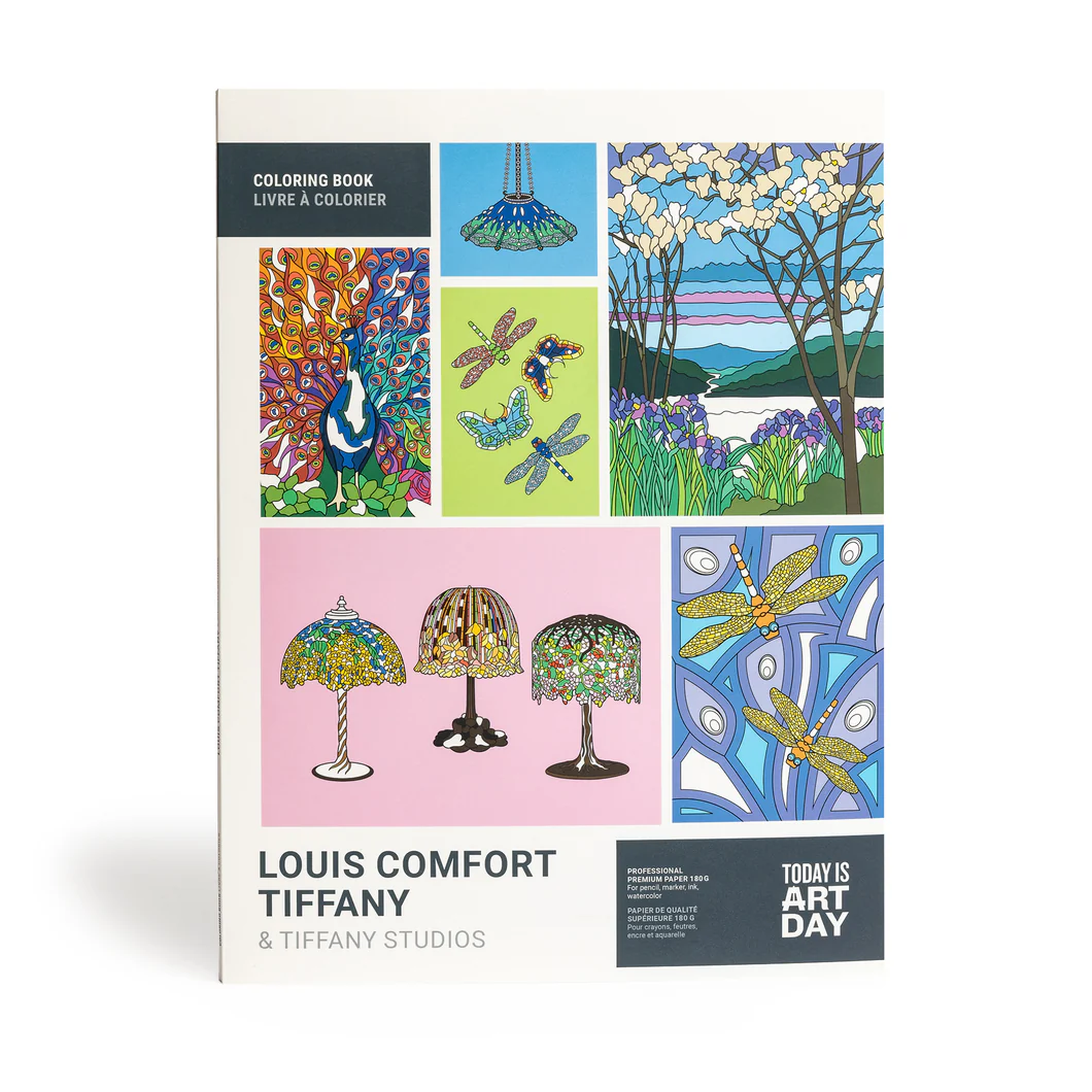 Louis Comfort Tiffany Coloring Book