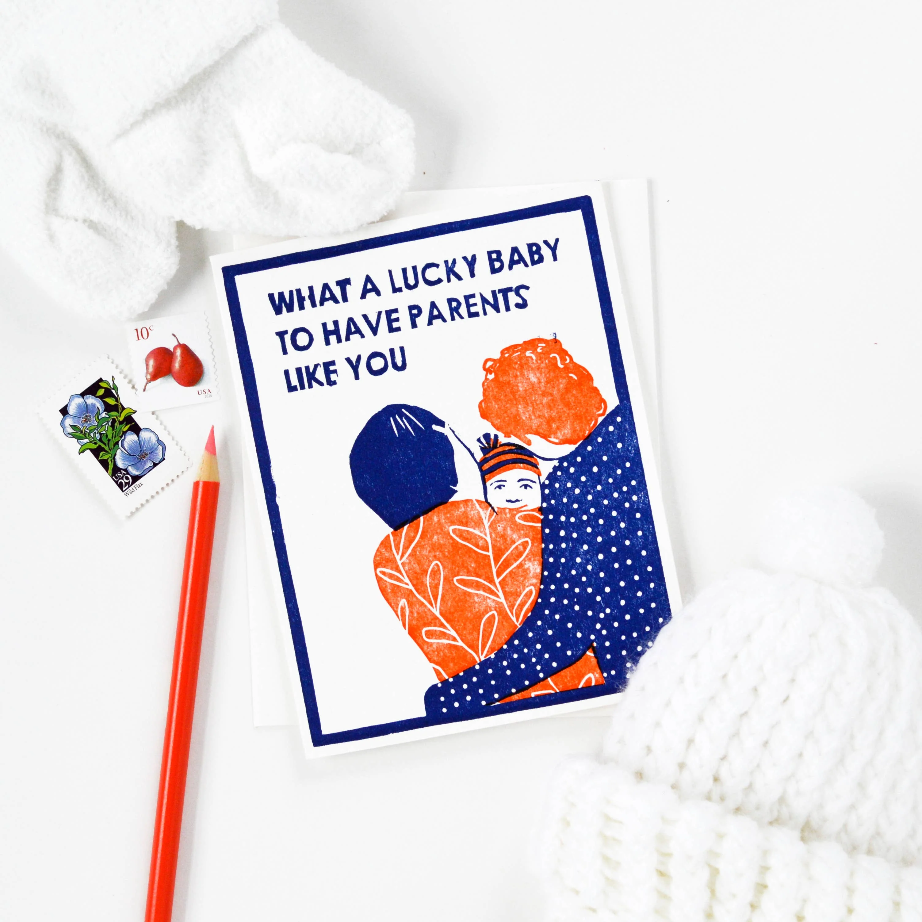 Lucky New Baby Card - Image 2