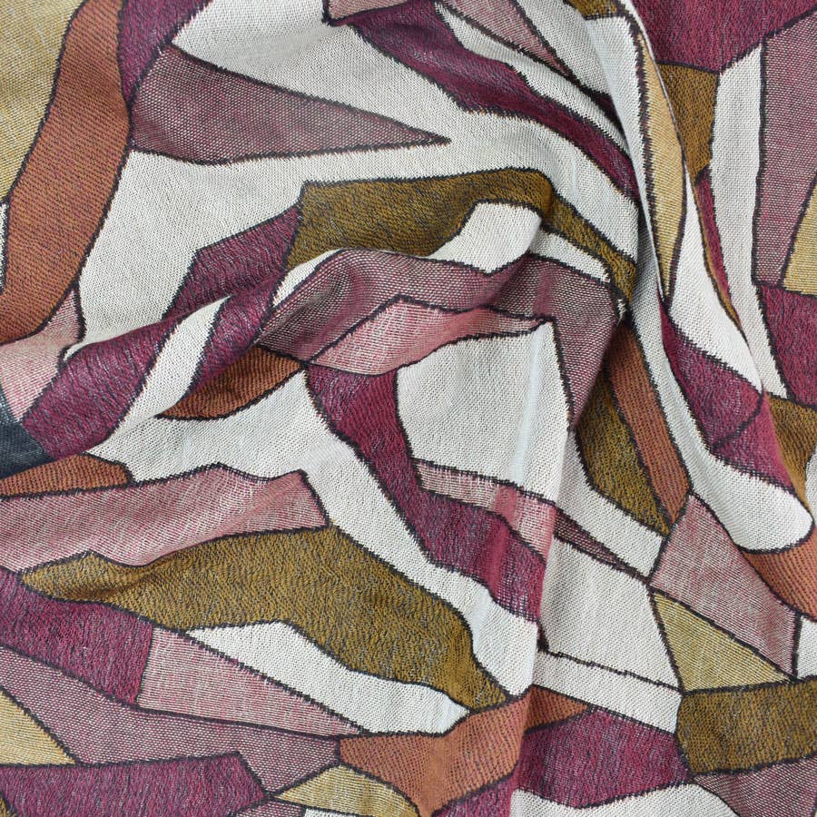 Lydia Woven Jacquard Scarf - Image 6