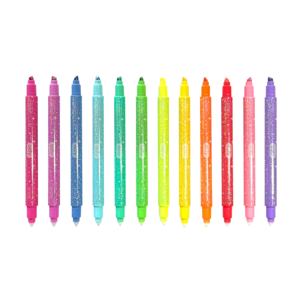 Make No Mistake! Glittery Erasable Markers (Set of 12) - Image 2