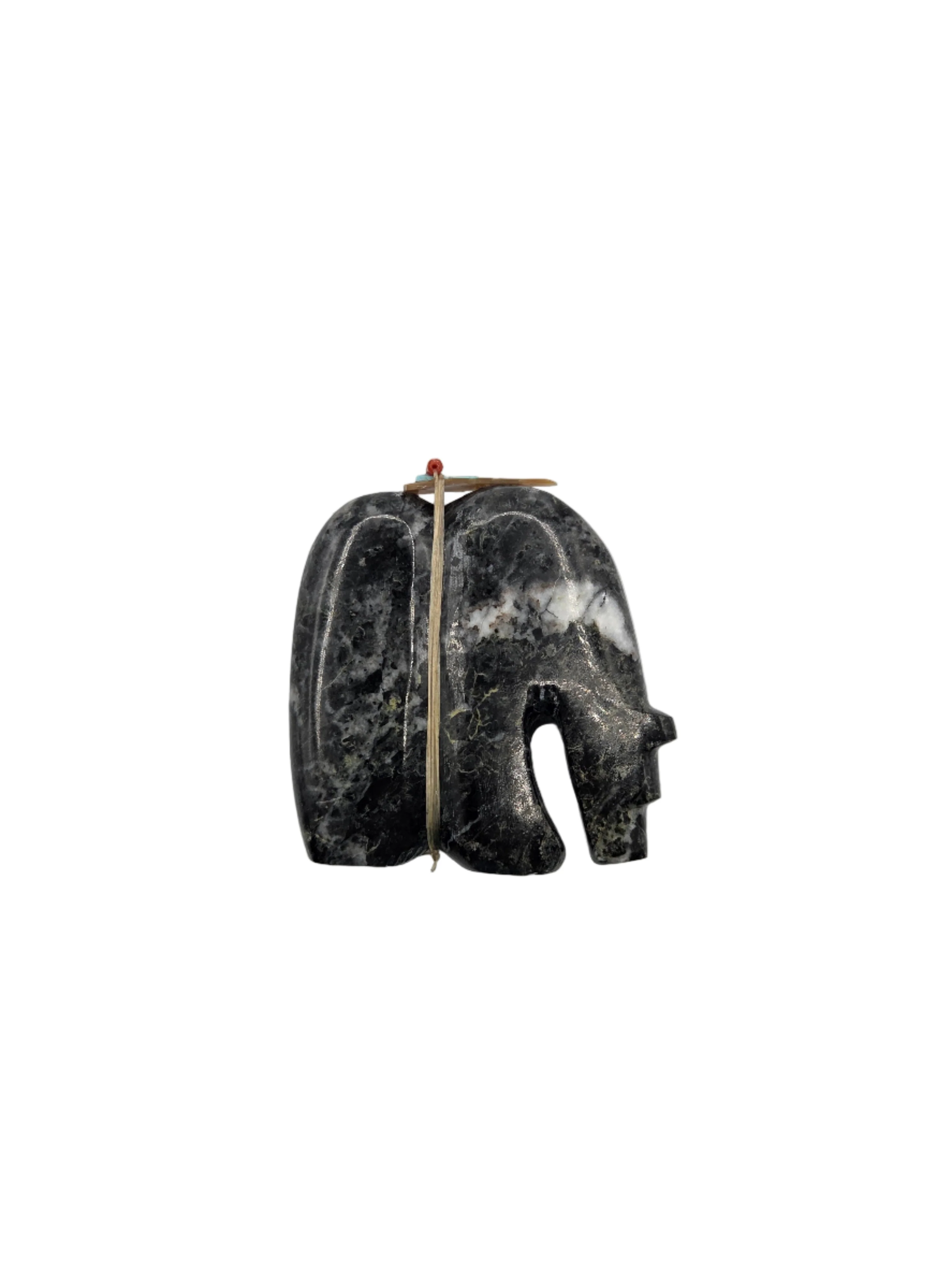 Marble Medicine Bear by Donovan Laiwakete - Image 2
