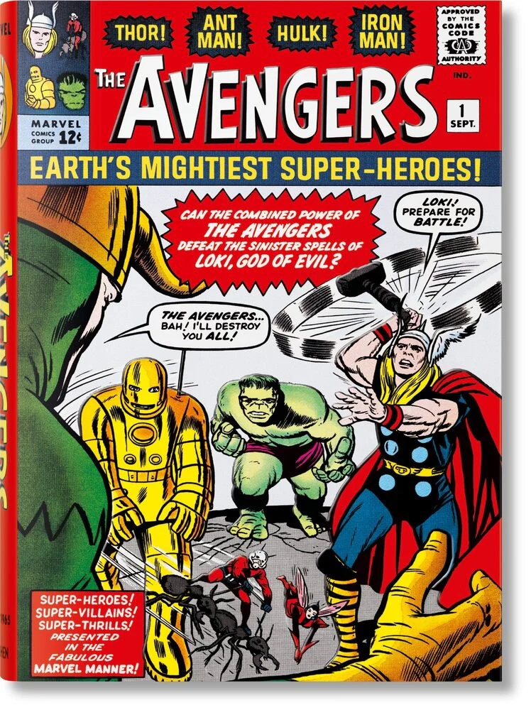 Marvel Comics Library Avengers 1963-1965