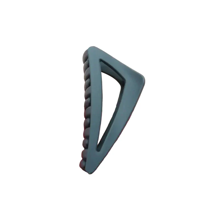 Matte Off Triangle Hair Claw Clips