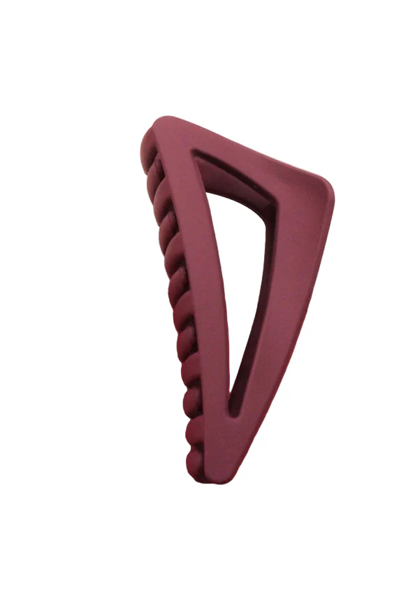 Matte Off Triangle Hair Claw Clips - Image 4