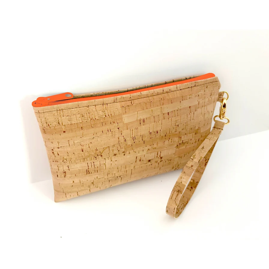Medium Wristlet | Cork - Image 3