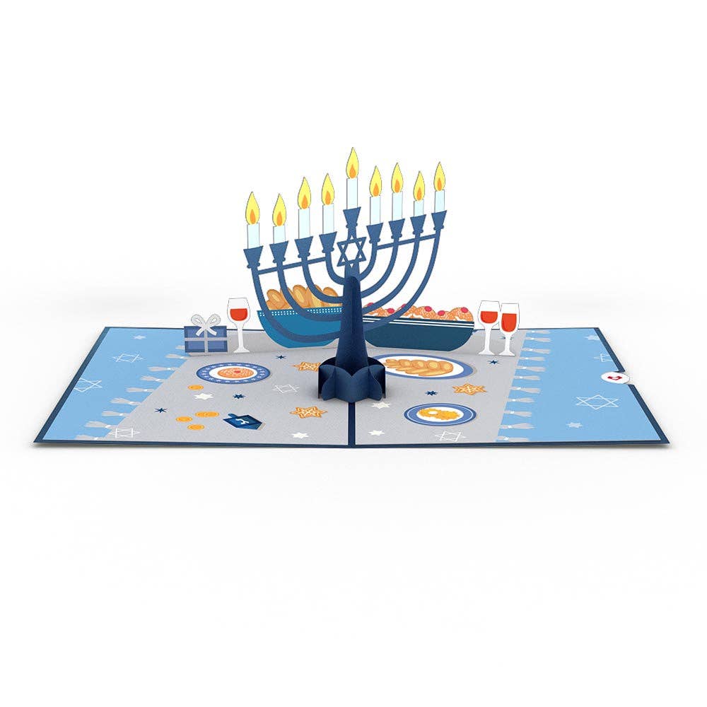 Menorah Lights Pop-Up Cards - Image 4