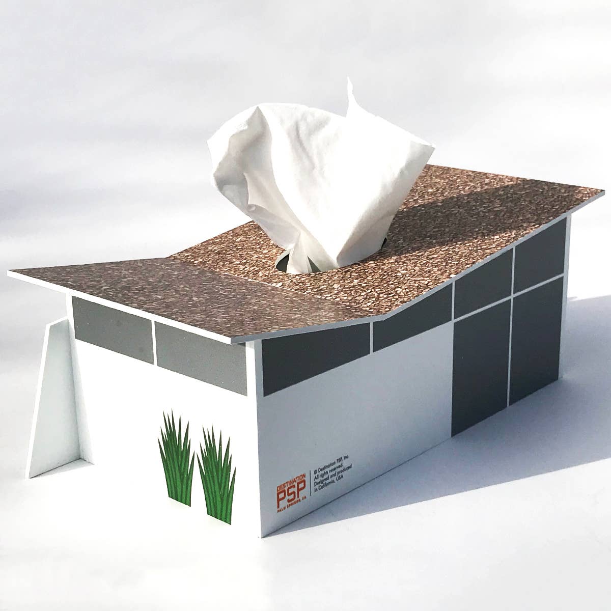 Midcentury Tissue Box Cover - Ranch Club Estates - Image 3