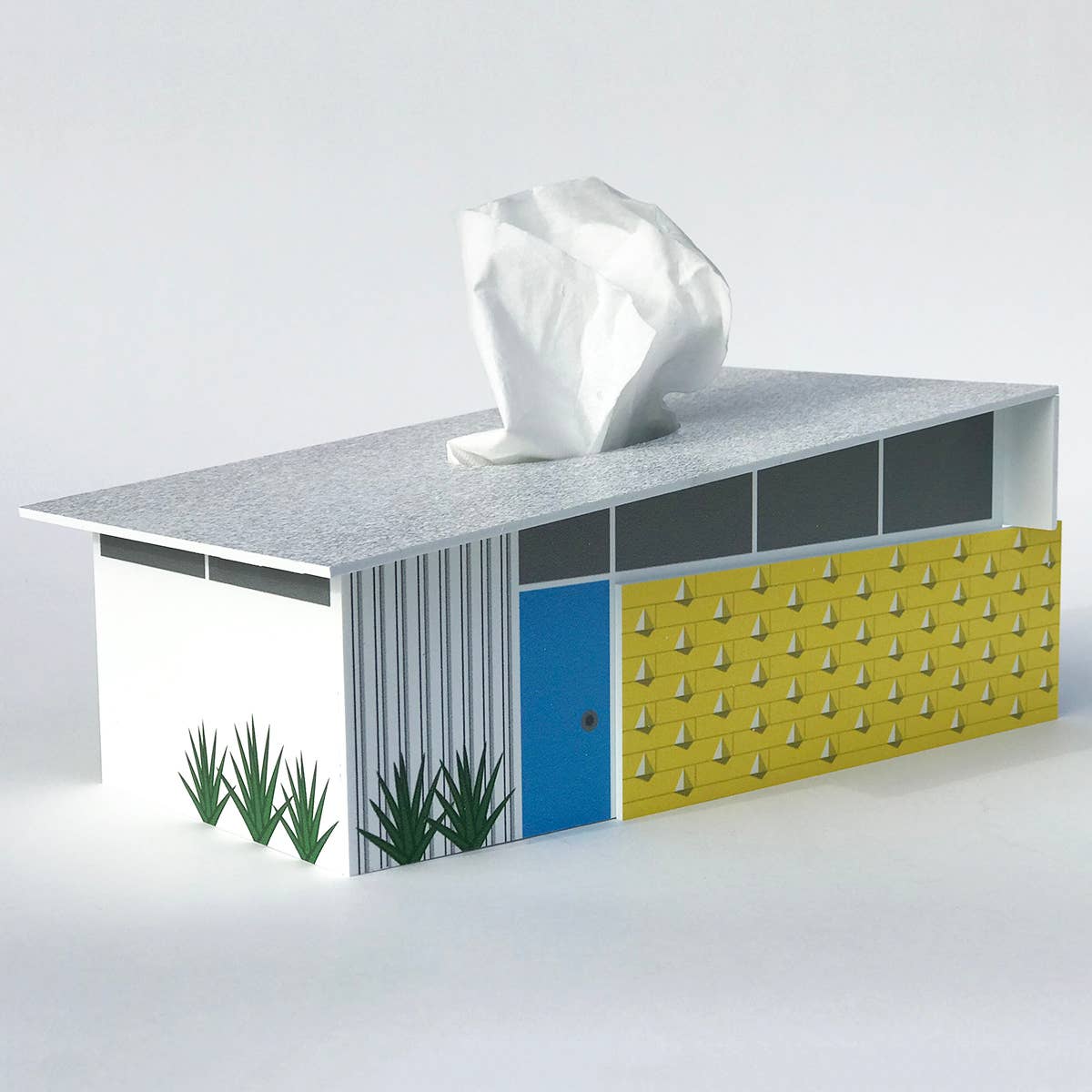 Midcentury Tissue Box Cover - Wedge House - Image 5