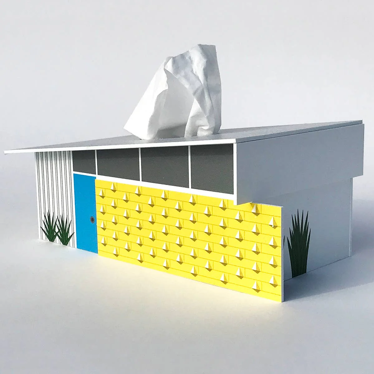 Midcentury Tissue Box Cover - Wedge House - Image 6