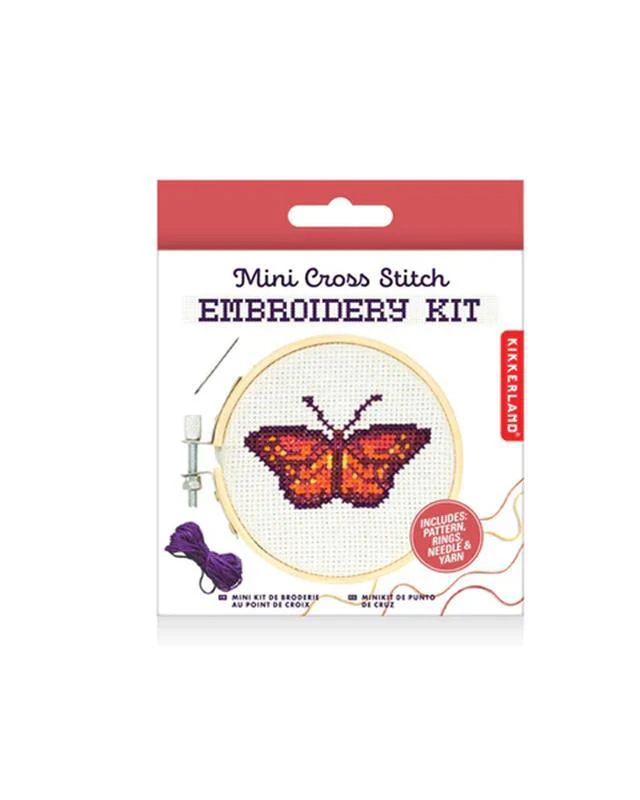 Mini Cross Stitch Embroidery Kit - Image 3