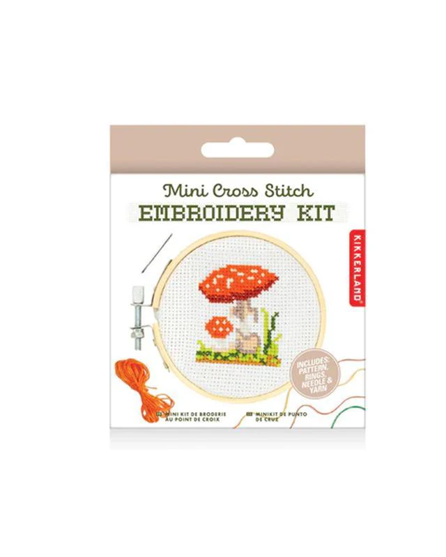 Mini Cross Stitch Embroidery Kit - Image 4