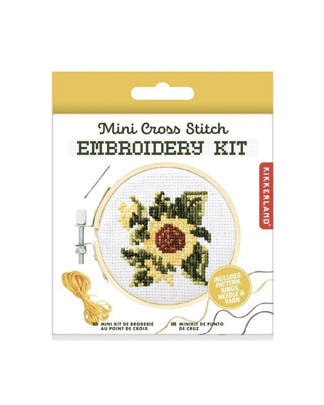 Mini Cross Stitch Embroidery Kit - Image 6
