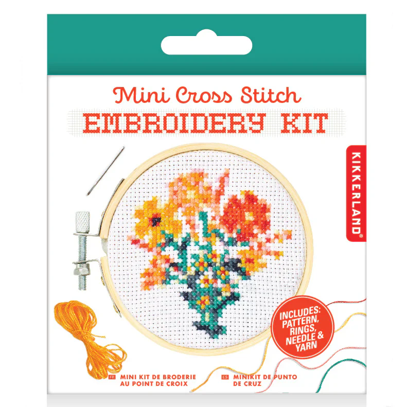 Mini Cross Stitch Embroidery Kit - Image 9
