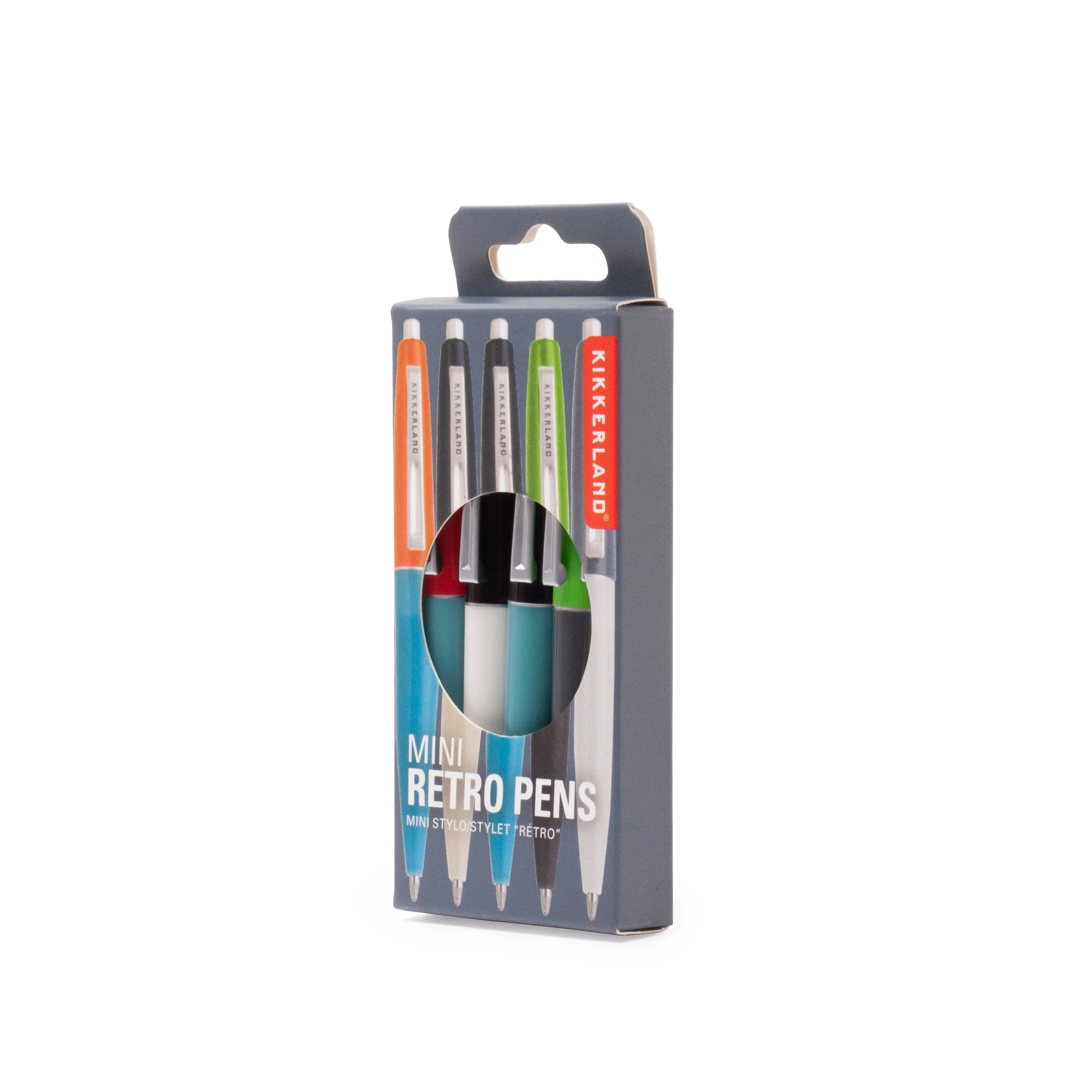 Mini Retro Pens Set Of 5