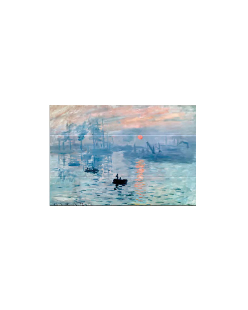 Monet Impressionism Sunrise 3D View Finder