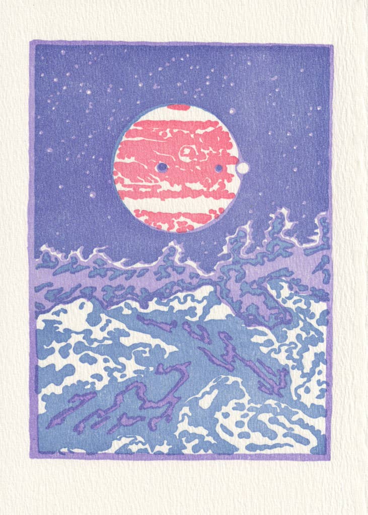 Moons of Jupiter Individual Card