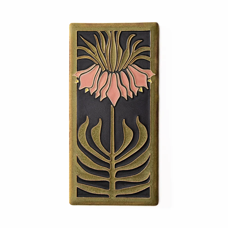 Motawi 4X8 Persian Lily Art Tiles