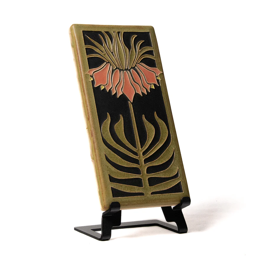 Motawi 4X8 Persian Lily Art Tiles - Image 2