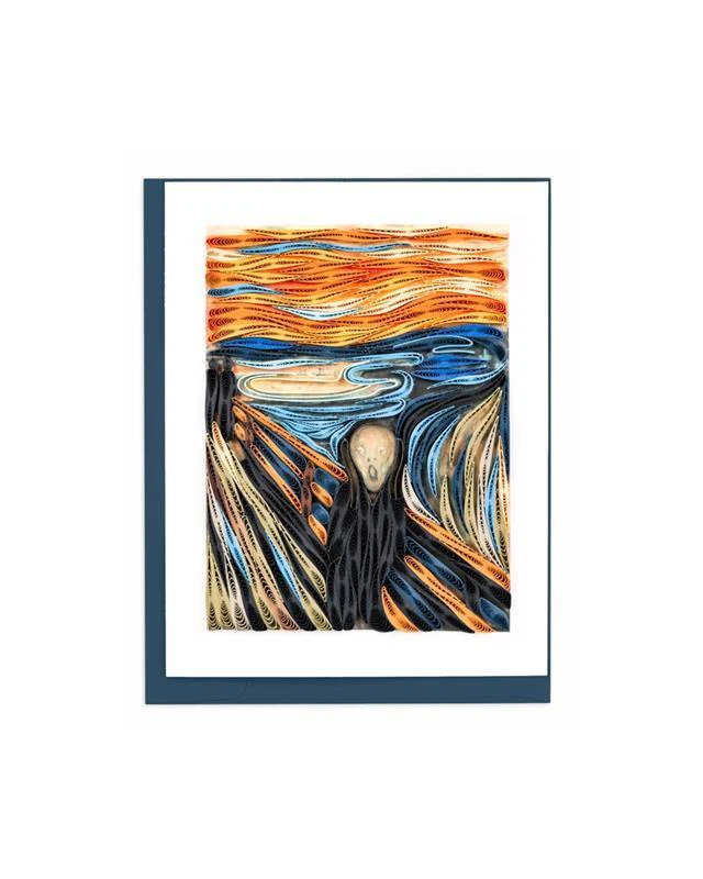 Munch - The Scream Quilling Card