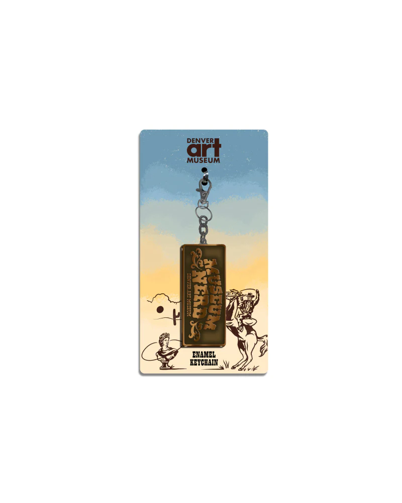 Museum Nerd Western Denver Art Museum Key Chain