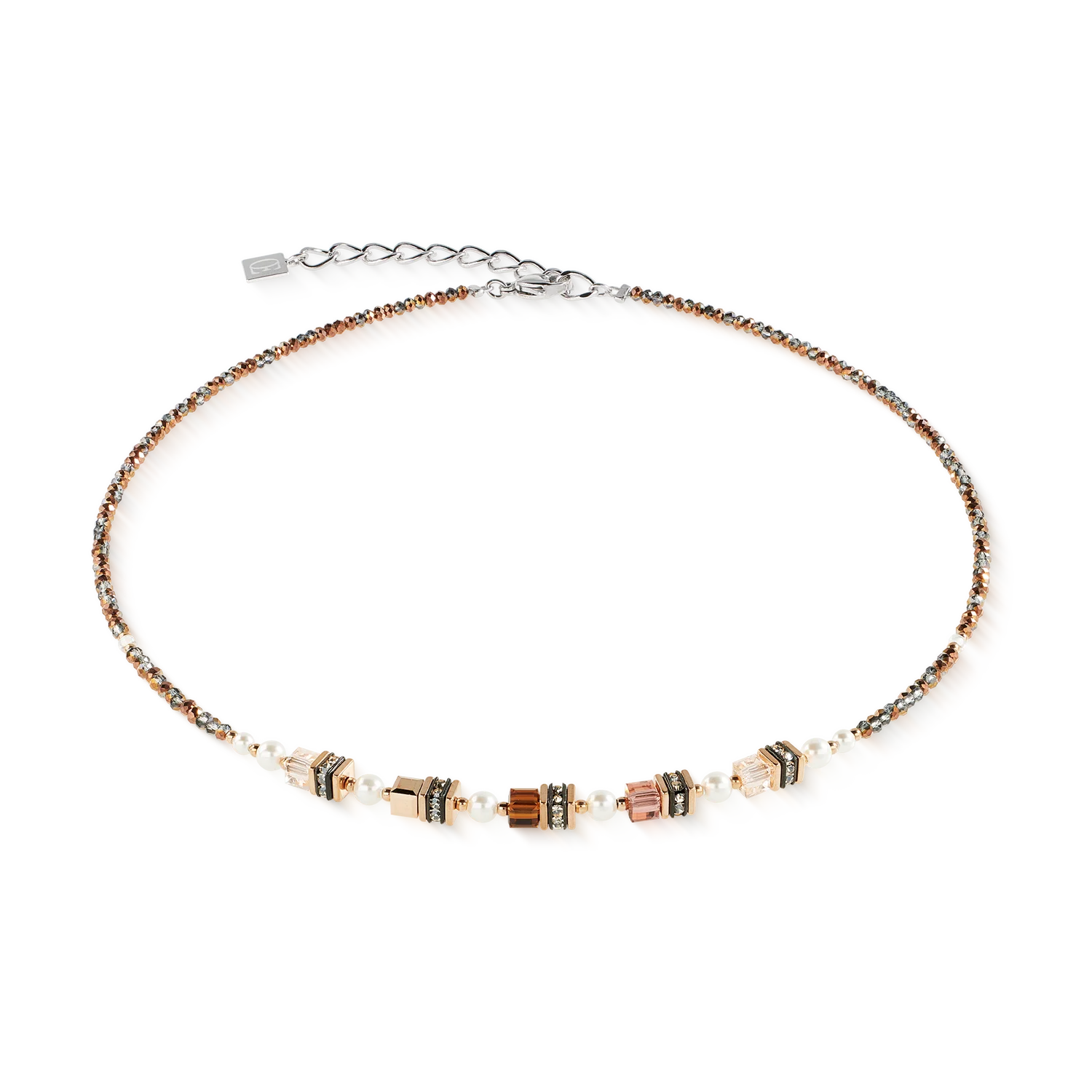 Sparkling Princess Mocha Mousse Necklace