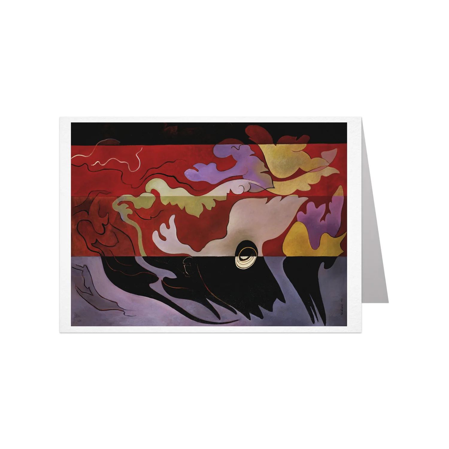 Vance Kirkalnd - Abstraction from Root Forms Notecard