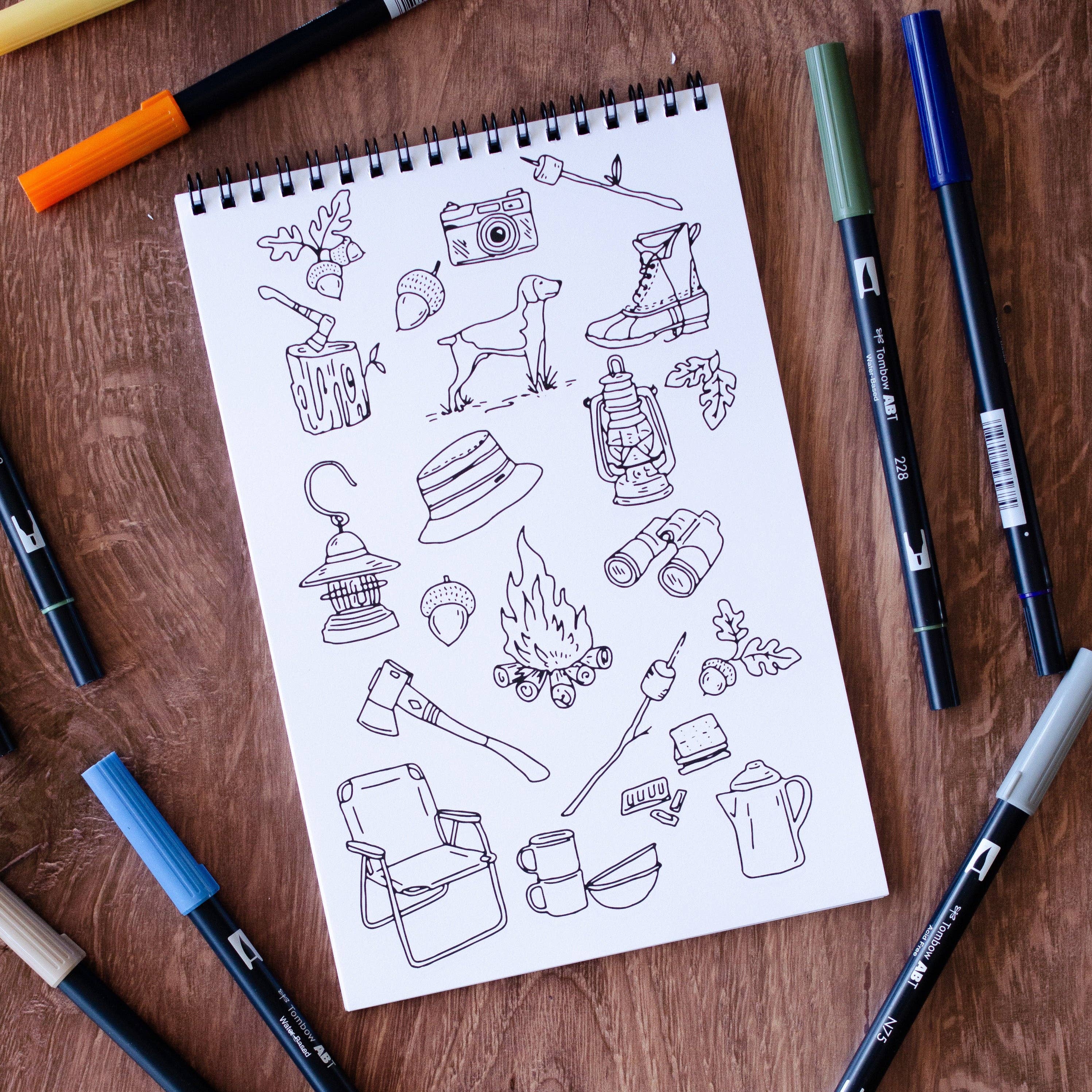 Outdoor Adventure Premium Coloring Book - Image 2