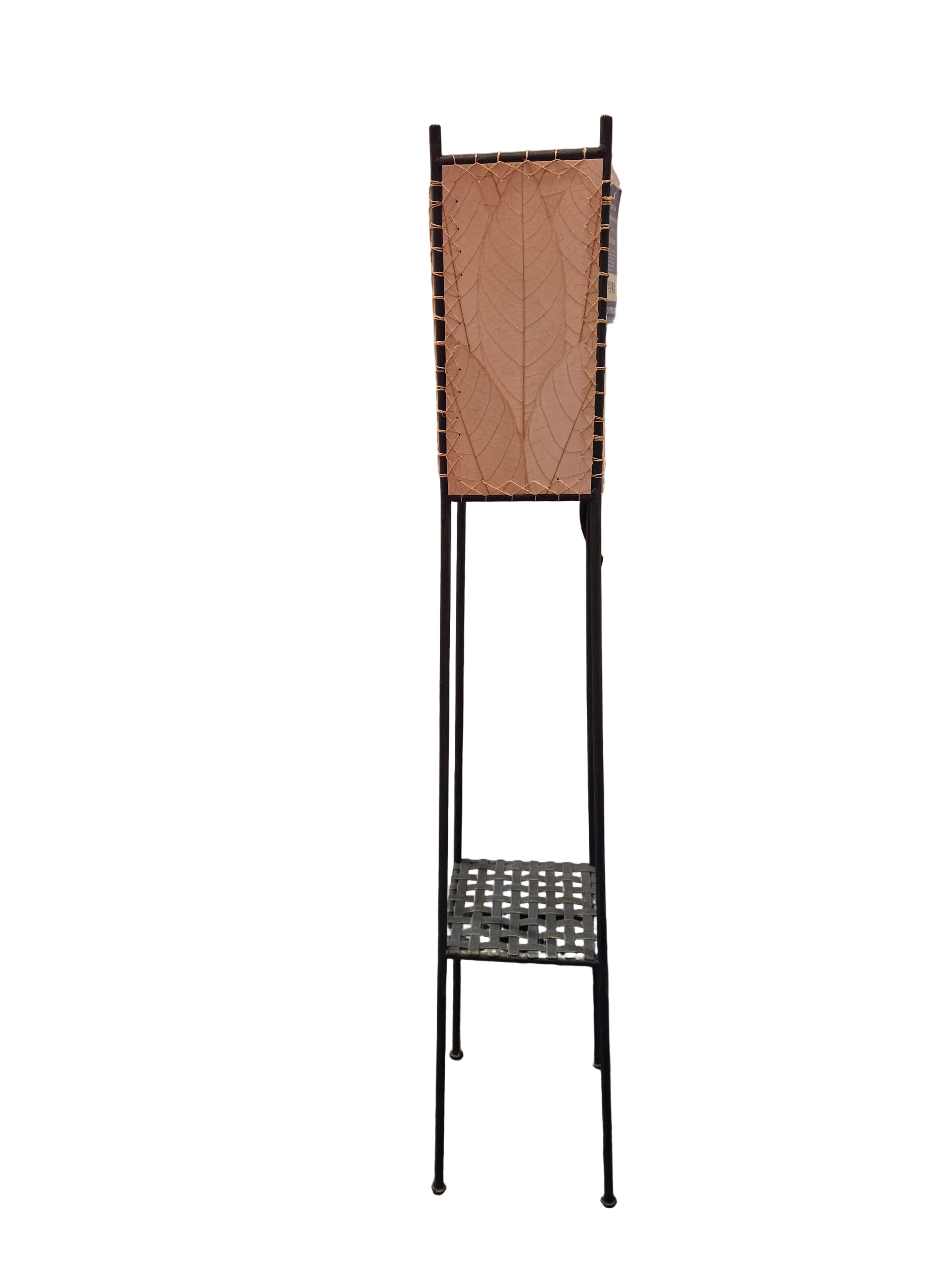 Outdoor Indoor Square Shelf Large Lamp Natural - Image 2