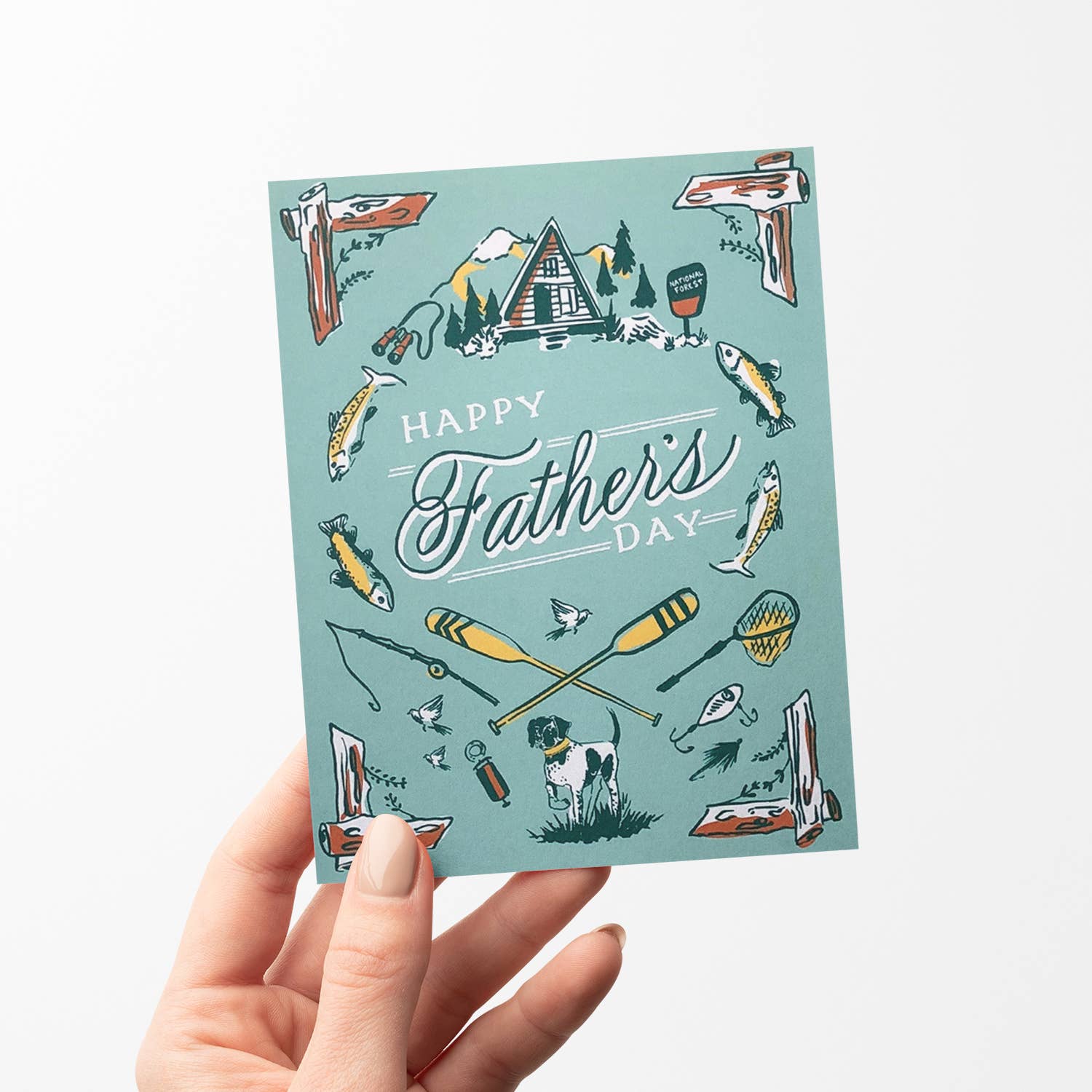 Outdoorsman Father's Day Greeting Card - Image 3