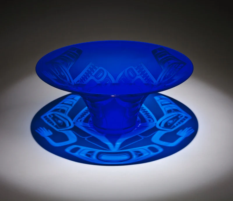 Preston Singletary (Tlingit): Killer Whale Crest Hat Postcard