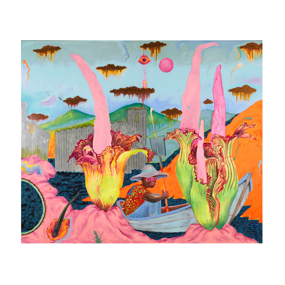 Simphiwe Ndzube, The Bloom of the Corpse Flower Postcard