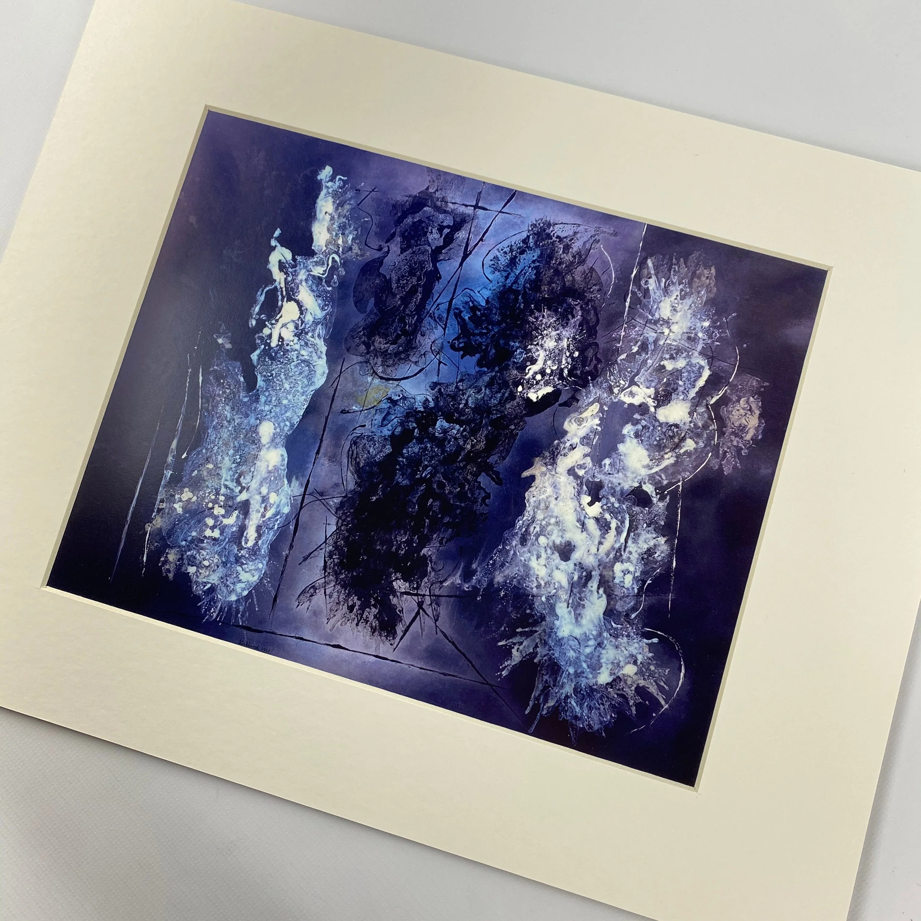 Painting No. 20 Matted Print - Image 2