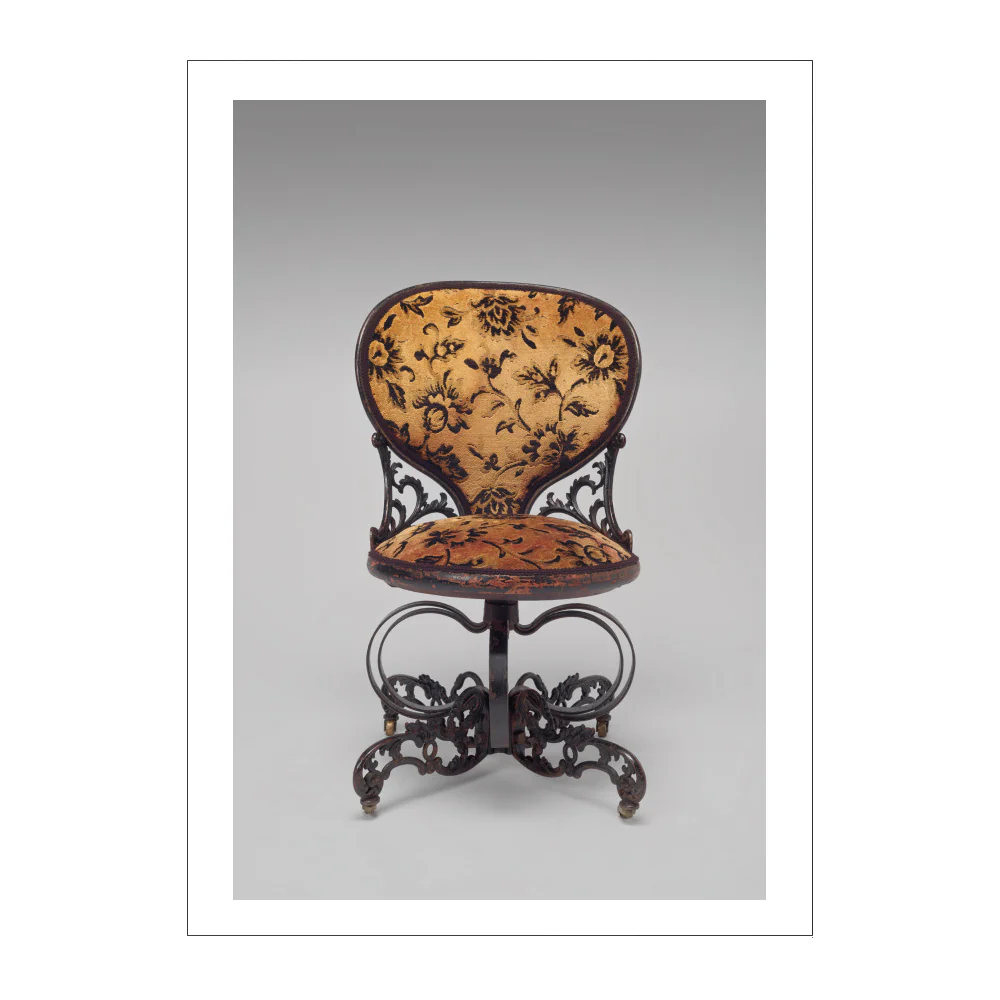 Thomas E. Warren: Centripetal Spring Side Chair Postcard