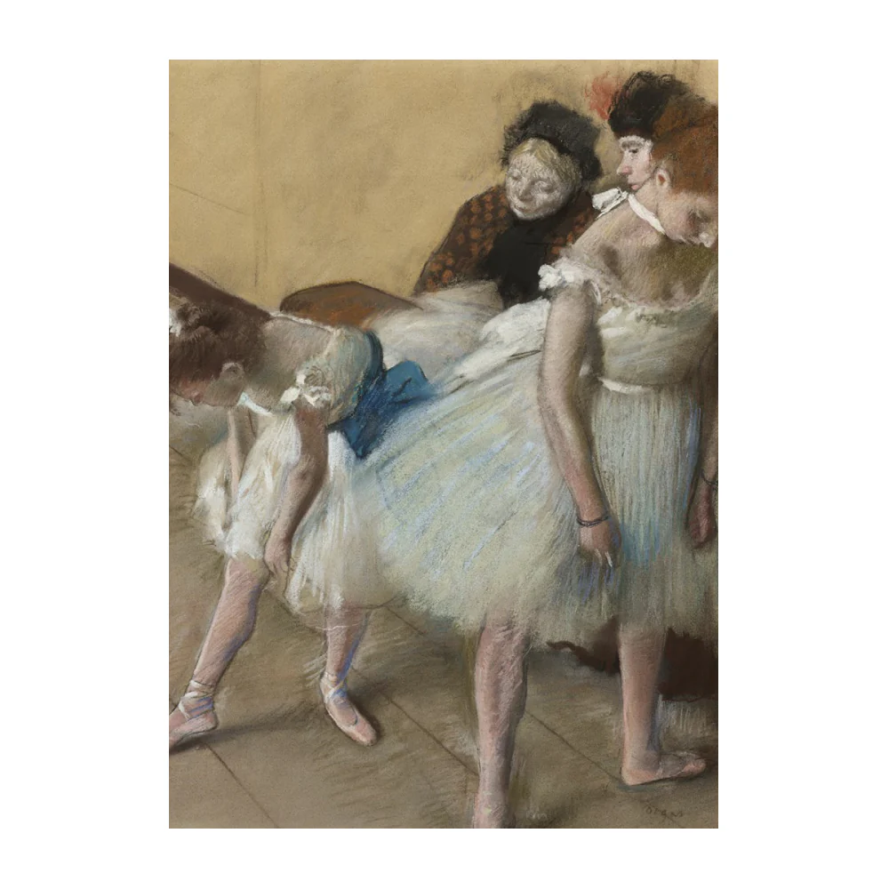 Edgar Degas: Dance Examination Postcard