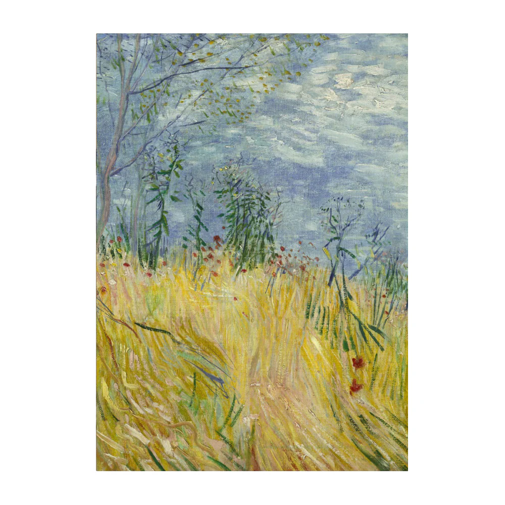 Vincent van Gogh: Edge of a Wheat Field with Poppies Postcard
