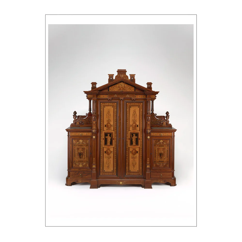 Herter Brothers: Renaissance Revival Cabinet Postcard