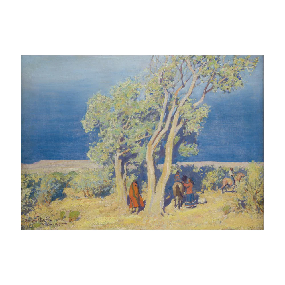 Maynard Dixon: Navajo Riders Postcard