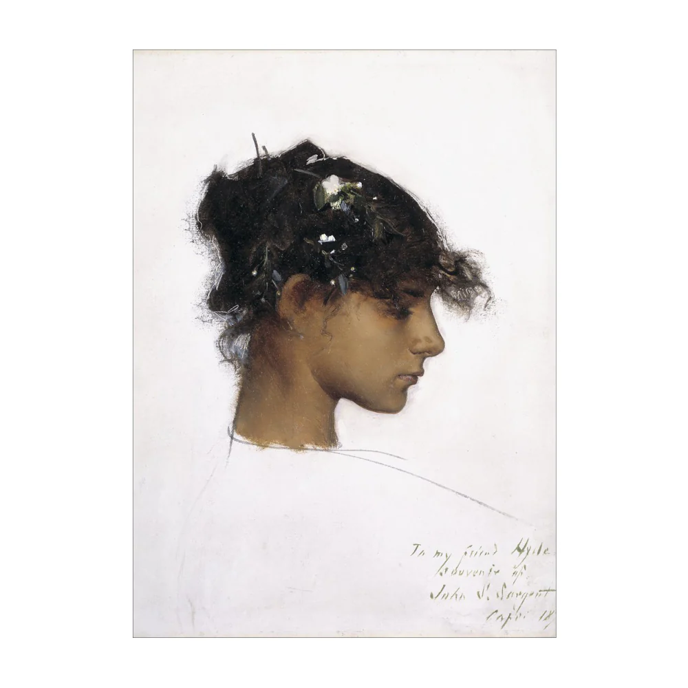 John Singer Sargent: Rosina Ferrara Postcard