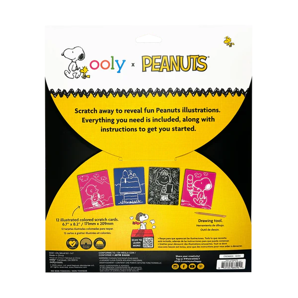 Peanuts Scratch Art Kit - Image 3