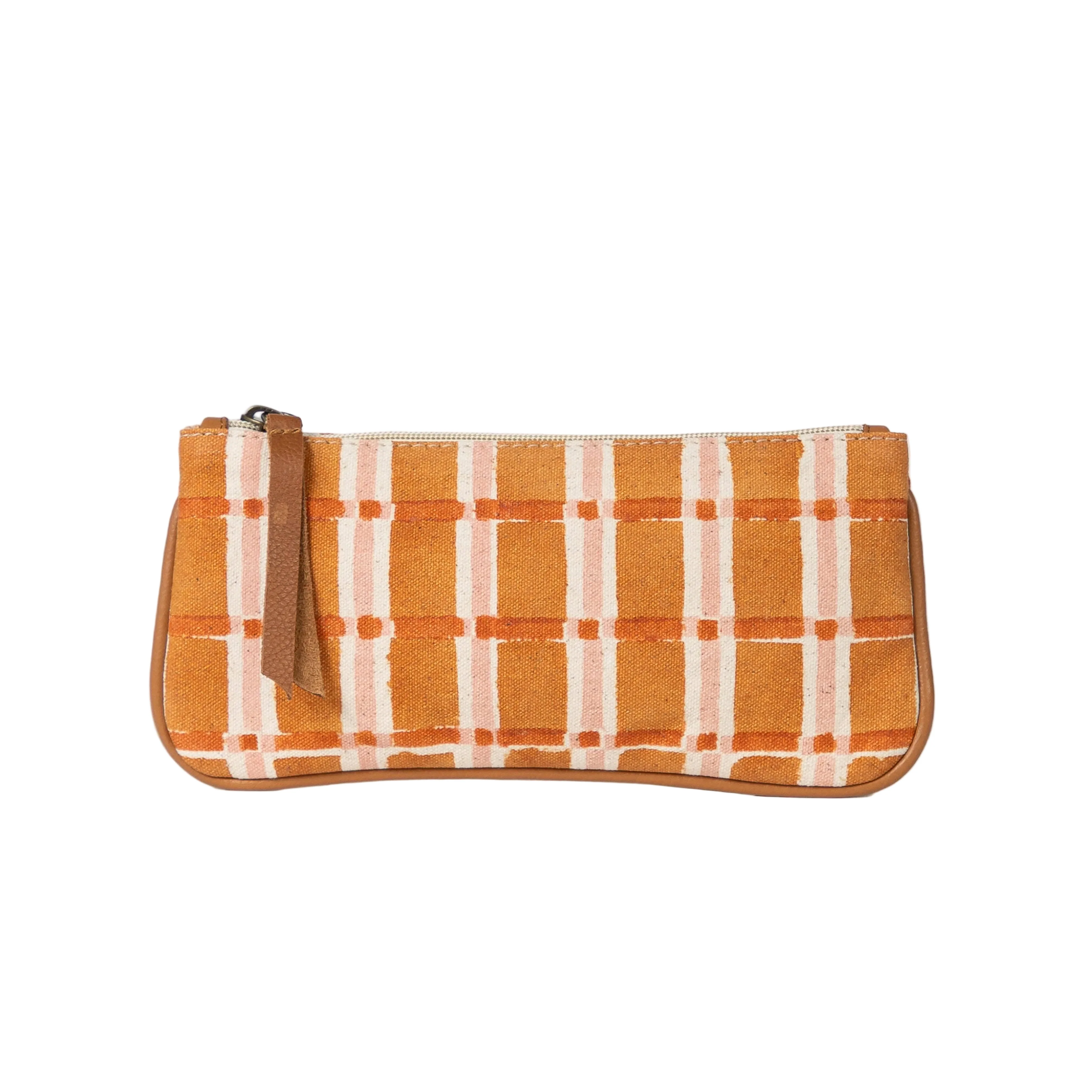 Pencil Pouch - Ember Plaid