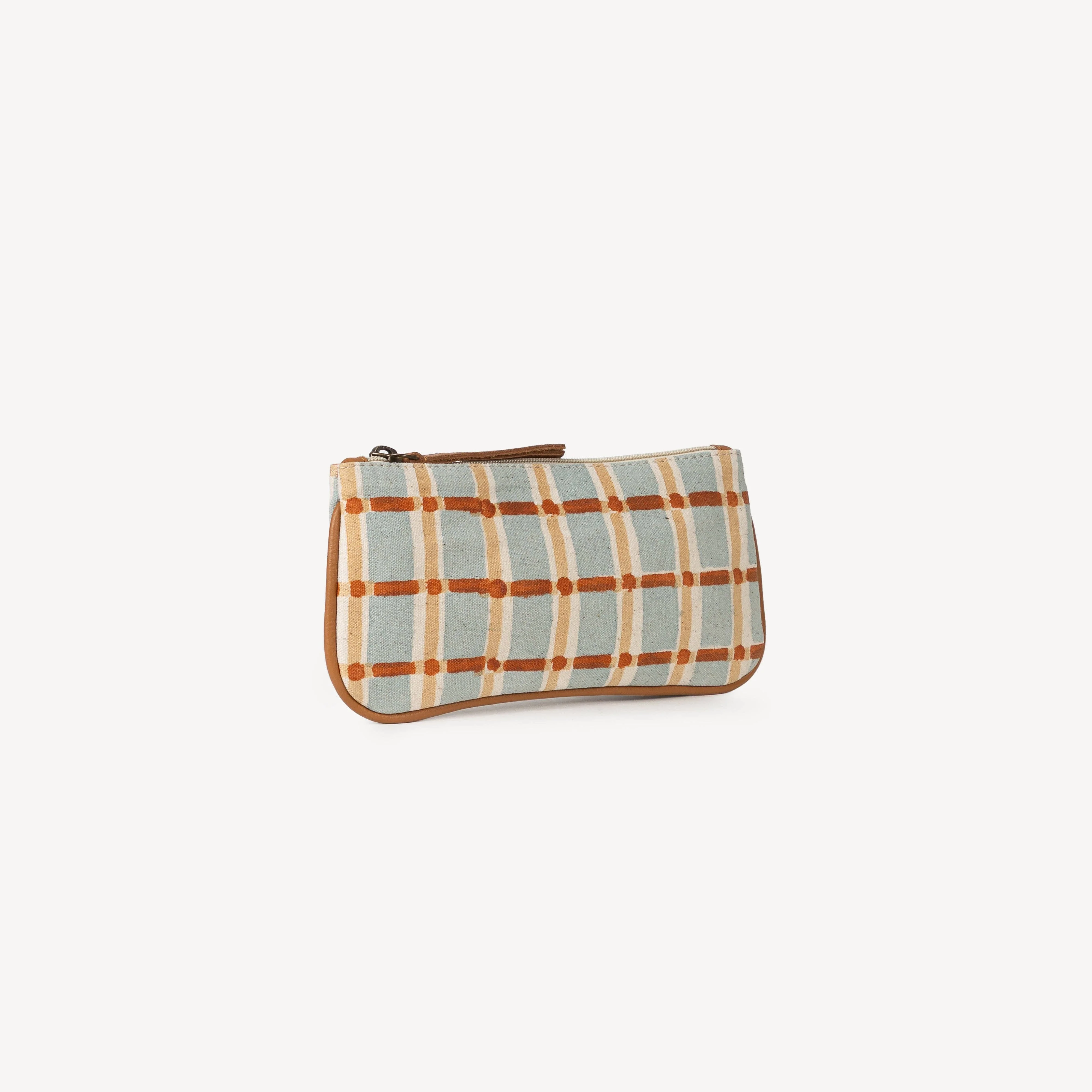 Pencil Pouch - Powder Plaid - Image 2