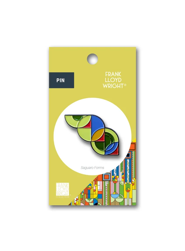 Frank Lloyd Wright - Saguaro Forms Pin
